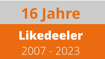 16 Jahre   Likedeeler 2007 - 2023