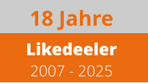 18 Jahre   Likedeeler 2007 - 2025